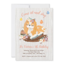 Sweet Puppy Party Einladungen