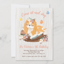 Sweet Puppy Party Einladungen