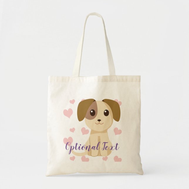 Sweet Puppy Tragetasche (Vorne)