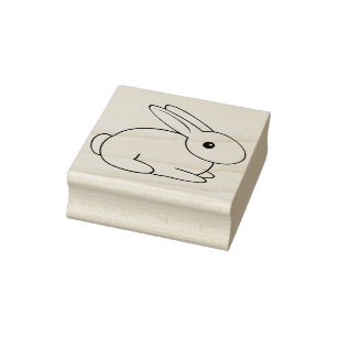 Sweet Rabbit Rubber Briefmarke Gummistempel