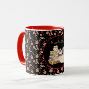 Sweet Raccoon Anpassen von Text und Farbe Tasse