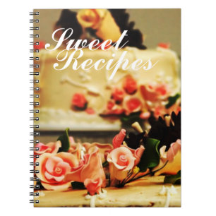 Sweet Recipes-Notebook Notizblock