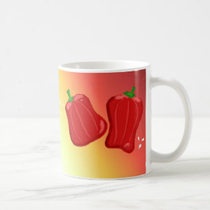 Sweet Red Paprikaschoten Kaffeetasse