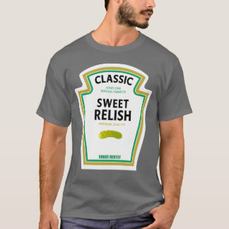 Sweet Relish Ketchup Kostüm Matching Mustard Girl T-Shirt