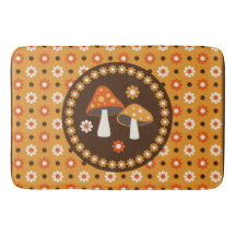 Sweet Retro Pilze und Blume