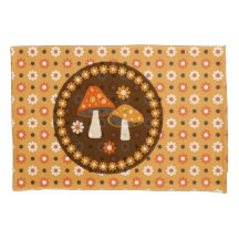 Sweet Retro Pilze und Blume