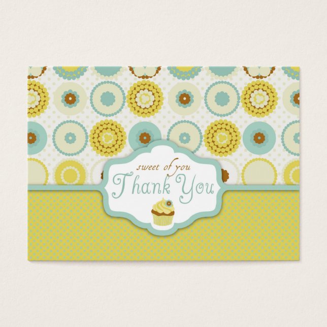 Sweet Retro TY-Geschenk-Tag (Vorderseite)