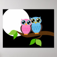 Sweet Romantic Owls