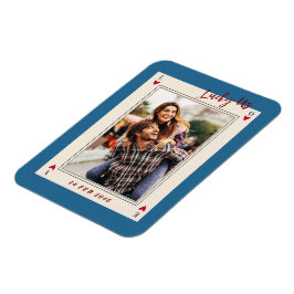 Sweet Romantic Retro Valentine's Gifts Foto Magnet