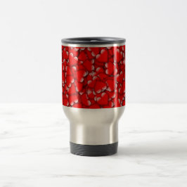 Sweet Romantic Valentine Liebe Herz Rot Reisebecher