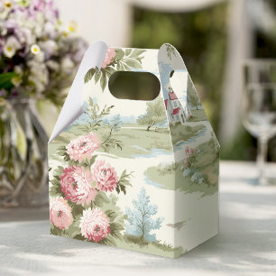 Sweet Rustic Country Zuhause Floral Landschaft Geschenkschachtel