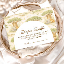 Sweet Safari Animals Diapper Raffle