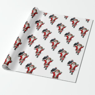 Sweet Santa Claus Lieben Ravens Geschenkpapier