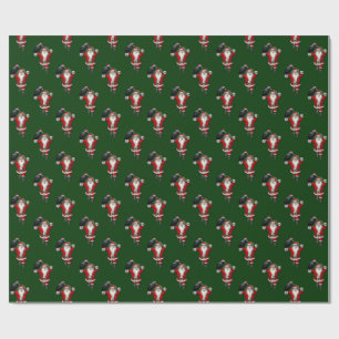 Sweet Santa Claus Lieben Ravens Geschenkpapier