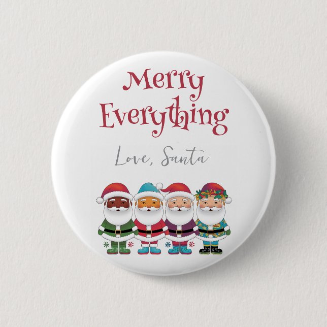 Sweet Santas Button (Vorderseite)