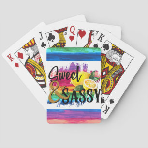 Sweet & Sassy Spielkarten
