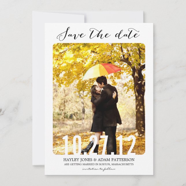 SWEET Save The Date Karten (Vorderseite)