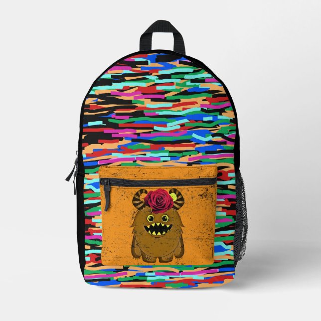 SWEET SCHOOLS Rucksack Druck Schnitt Beutel nähen (Vorderseite)