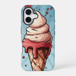 Sweet Scoop Anime Ice Creme Phone Case iPhone 16 Hülle
