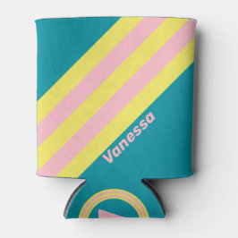 Sweet Sea Kiss Streifen mit Namen Dosenkühler