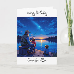 Sweet Sentimental Birthday for Opa Karte