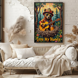 Sweet Serenade: Bär des Honey Jar Poster