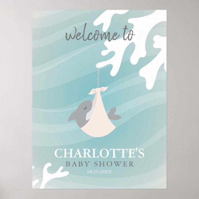 Sweet Shark Baby Poster (Vorne)