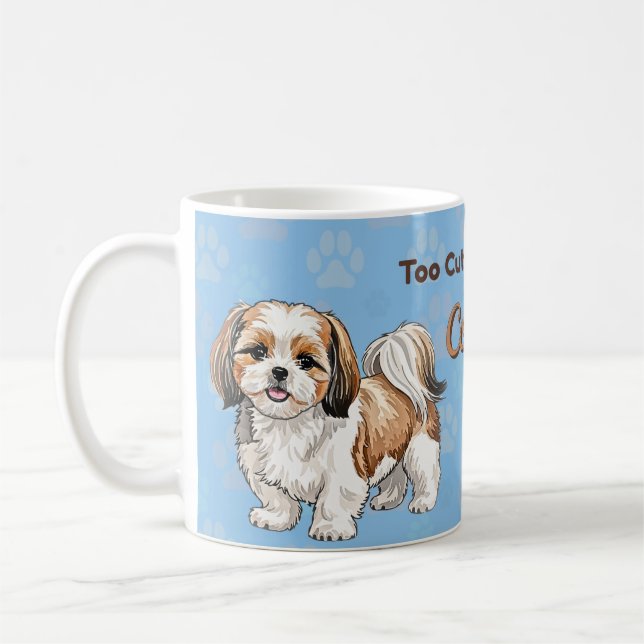 Sweet Shih Tzu Mug – Perfect Gift for Shih Tzu  Kaffeetasse (Links)
