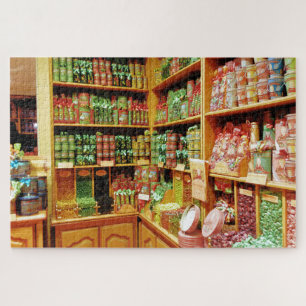 Sweet Shop in Pezenas Frankreich Puzzle