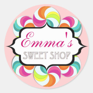 Sweet Shop Lollipop Stickers von Kelly Schwark