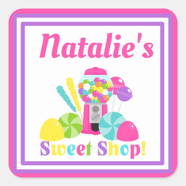 Sweet Shop Stickers (Vorderseite)