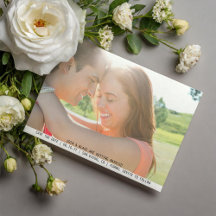 Sweet Simple Foto Wedding Save the Date