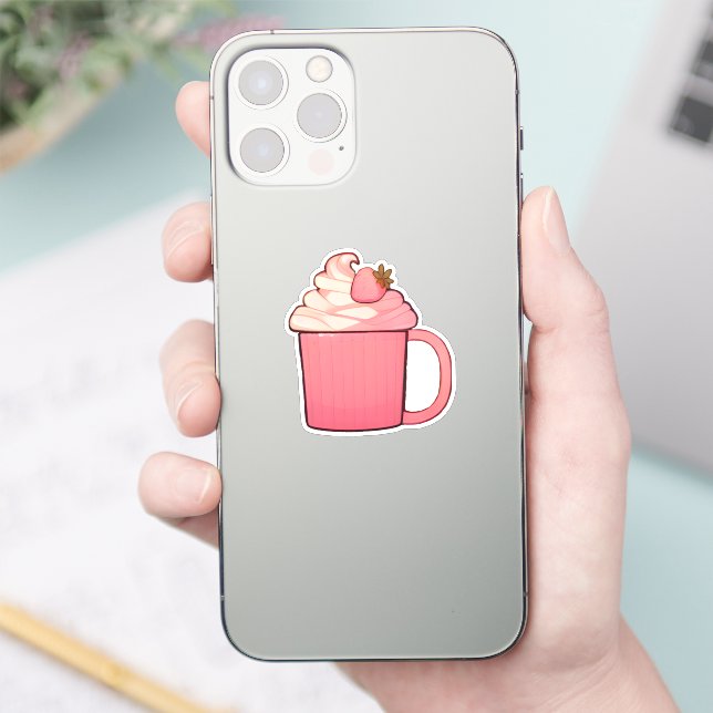 Sweet Sip Aufkleber (Telefon)