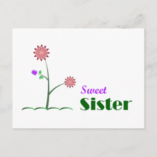 Sweet Sister Postkarte