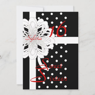 Sweet Sixteen Invitation-Customize Einladung