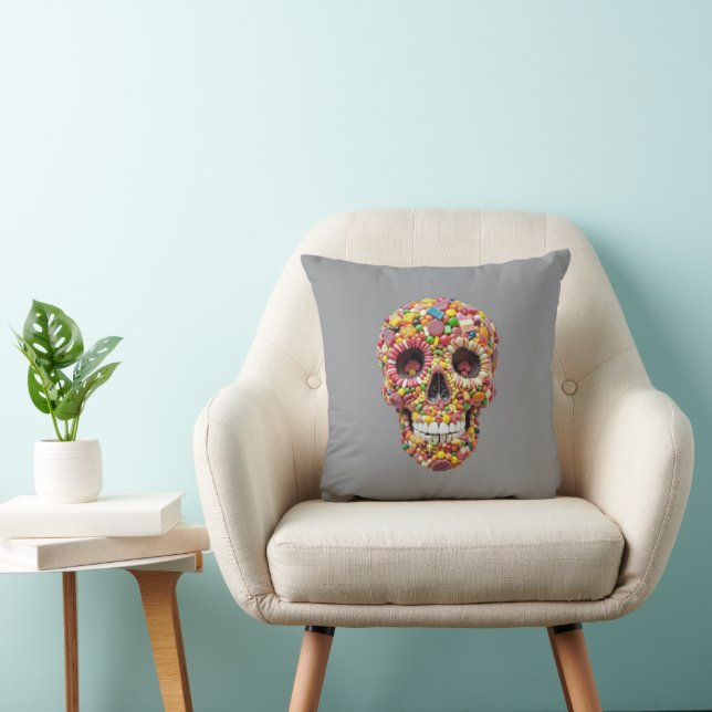 Sweet Skull Kissen (Stuhl )