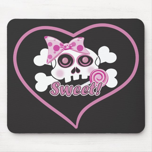 Sweet Skull Mousepad (Vorne)