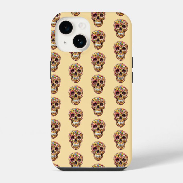 Sweet Skulls iPhone Hülle (Rückseite)