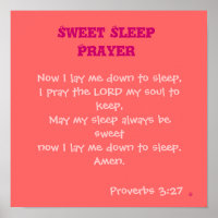 Sweet Sleep Gebet anpassen