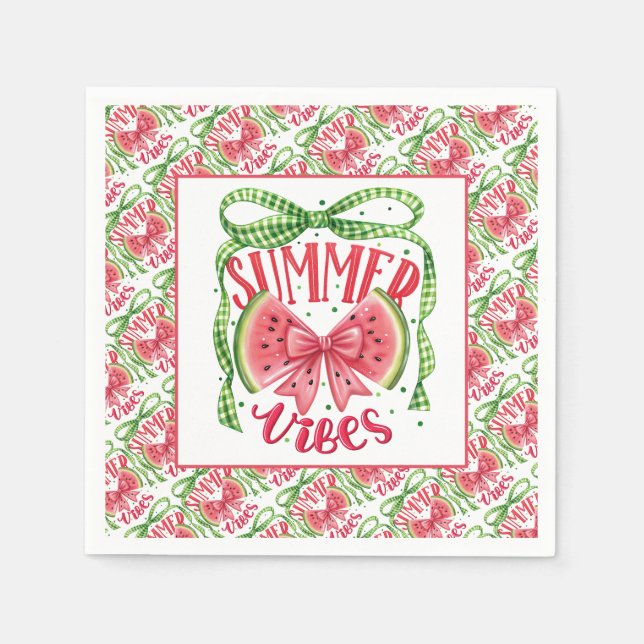 Sweet Slice of Summer Serviette (Vorderseite)