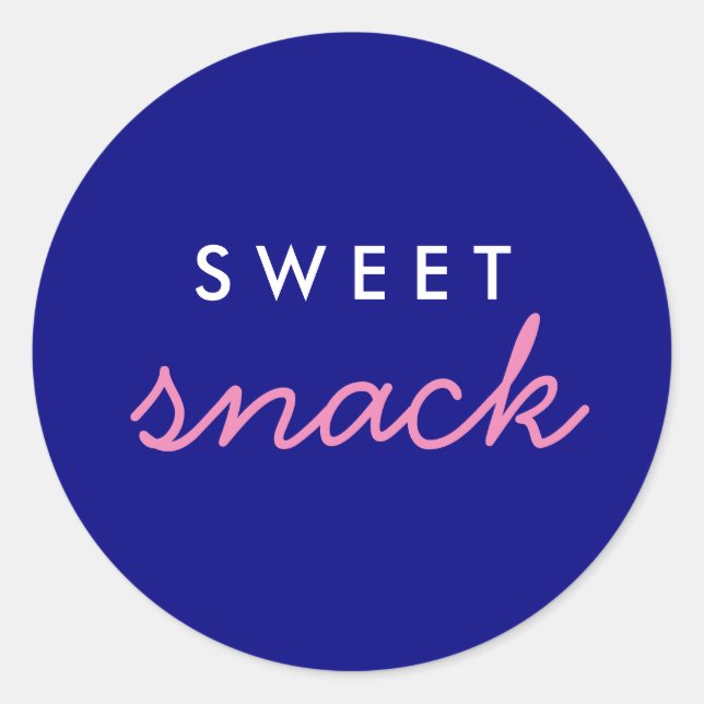 Sweet Snack Sticker (Vorderseite)