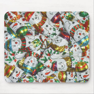 Sweet Snowmen mousepad