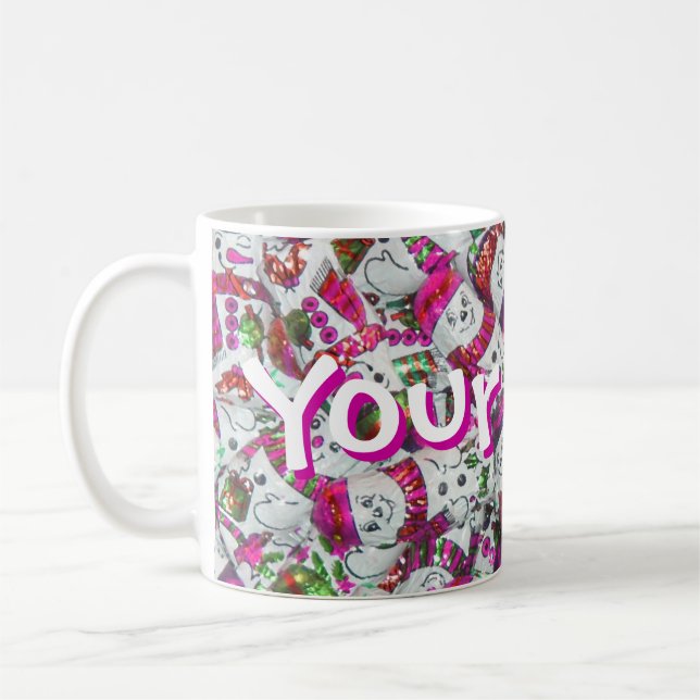 Sweet Snowmen Pink Deine Tasse (Links)
