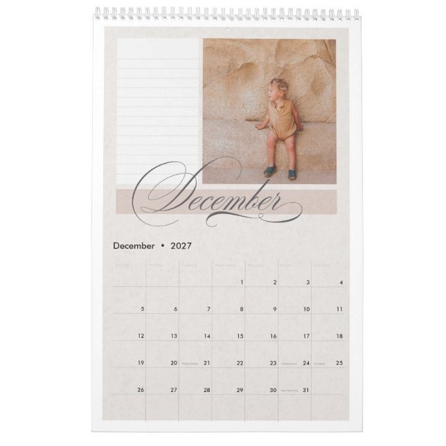 Sweet Sonora Anpassbarer Kalender (Dez 2027)