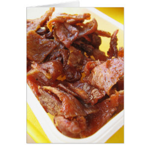 Sweet & Sour Dried Ham [Muu Wan] Card