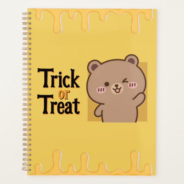 🎃 Sweet Spells & Sketches! for kids Planer (Vorderseite)