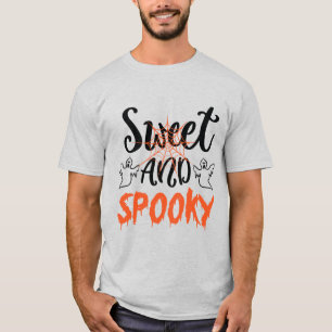 Sweet Spooky Gespenster Männer Halloween T - Shirt
