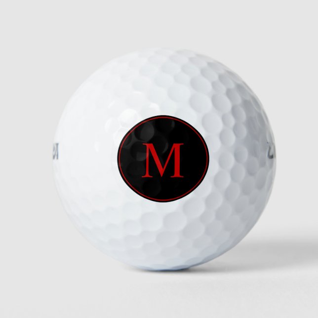 Sweet Spot Custom Monogram Golfball (Vorderseite)