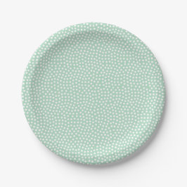 Sweet Sprigs Gender Neutral Baby Shower Plate Pappteller