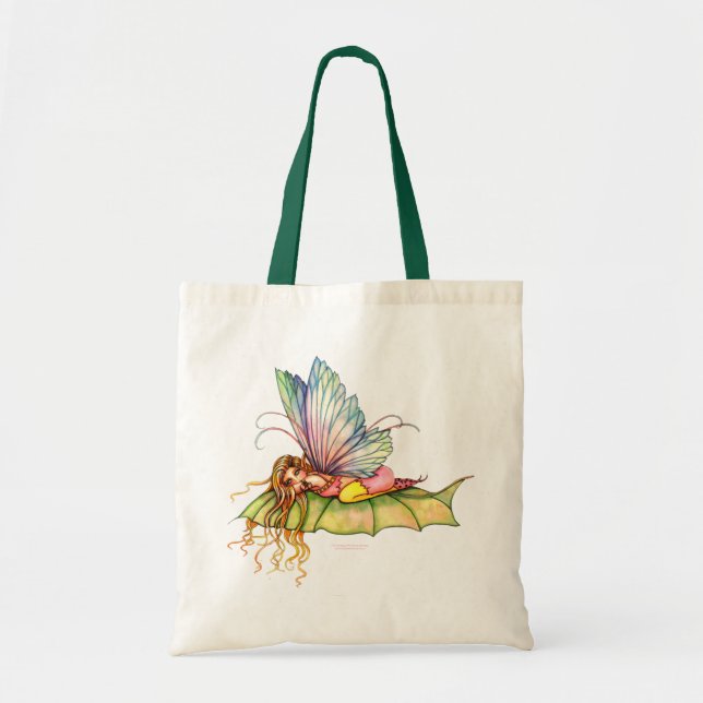 Sweet Spring Fairy Tote Bag, Fee Art Tragetasche (Vorne)